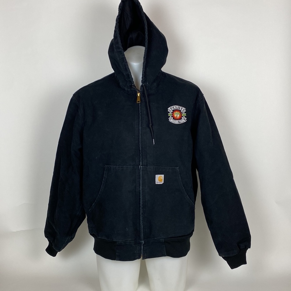 Carhartt Black Hooded Jacket